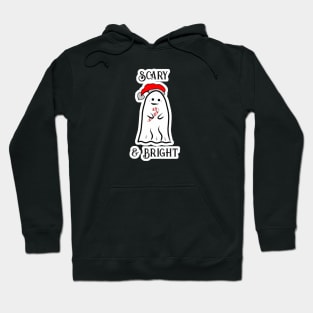 Scary and Bright Christmas Ghost Hoodie